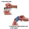 Self-Adhesive Business Card Magnet (2"x3 1/2")